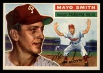 1956 Topps #60 Mayo Smith Front Thumbnail