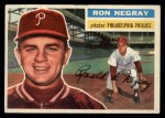 1956 Topps #7 Ron Negray Front Thumbnail