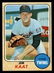 1968 Topps #450 Jim Kaat Front Thumbnail