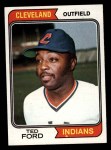 1974 Topps #617 Ted Ford Front Thumbnail