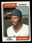 1974 Topps #617 Ted Ford Front Thumbnail