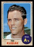 1968 Topps #79 Ted Kubiak Front Thumbnail