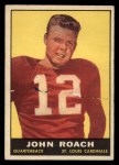 1961 Topps #114 John Roach Front Thumbnail