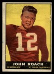 1961 Topps #114 John Roach Front Thumbnail