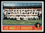 1976 Topps #46 Dodgers Team Checklist - Walter Alston Front Thumbnail
