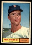 1961 Topps #507 Pete Burnside Front Thumbnail
