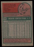 1975 Topps #166 Woodie Fryman Back Thumbnail