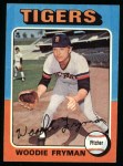 1975 Topps #166 Woodie Fryman Front Thumbnail