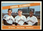 1966 Topps #199 ChiSox Sluggers - Johnny Romano / Floyd Robinson / Bill Skowron Front Thumbnail