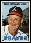 1967 Topps #199 Billy Hitchcock Front Thumbnail