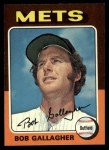1975 Topps #406 Bob Gallagher Front Thumbnail