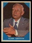 1960 Fleer #15 Clark Griffith Front Thumbnail