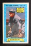 1972 Kellogg All Time Greats #10 Eddie Collins Front Thumbnail