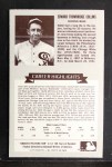 1972 Kellogg All Time Greats #10 Eddie Collins Back Thumbnail