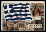 1956 Topps Flags of the World #13 Greece Front Thumbnail