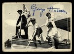 1964 Topps Beatles Black and White #87 George Harrison Front Thumbnail