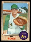 1968 Topps #484 Phil Roof Front Thumbnail