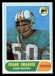 1968 Topps #170 Frank Emanuel Front Thumbnail