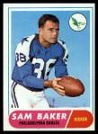 1968 Topps #32 Sam Baker Front Thumbnail