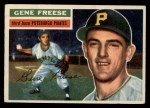 1956 Topps #46 Gene Freese Front Thumbnail