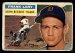 1956 Topps #191 Frank Lary Front Thumbnail