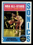 1974 Topps #70 Spencer Haywood Front Thumbnail