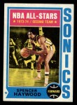 1974 Topps #70 Spencer Haywood Front Thumbnail