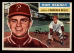 1956 Topps #7 Ron Negray Front Thumbnail