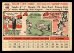 1956 Topps #46 Gene Freese Back Thumbnail
