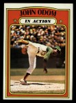 1972 Topps #558 In Action - Blue Moon Odom Front Thumbnail