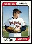 1974 Topps #429 Dick Lange Front Thumbnail