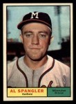1961 Topps #73 Al Spangler Front Thumbnail