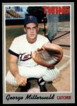 1970 Topps #118 George Mitterwald Front Thumbnail
