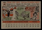 1956 Topps #46 Gene Freese Back Thumbnail