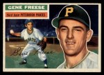 1956 Topps #46 Gene Freese Front Thumbnail
