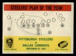 1964 Philadelphia #154 Pittsburgh Steelers - Buddy Parker Front Thumbnail