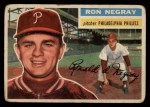 1956 Topps #7 Ron Negray Front Thumbnail