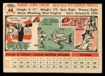 1956 Topps #46 Gene Freese Back Thumbnail