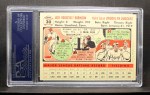 1956 Topps #30 Jackie Robinson Back Thumbnail