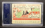 1956 Topps #30 Jackie Robinson Back Thumbnail