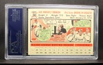 1956 Topps #30 Jackie Robinson Back Thumbnail