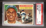 1956 Topps #30 Jackie Robinson Front Thumbnail