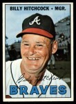 1967 Topps #199 Billy Hitchcock Front Thumbnail