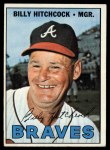 1967 Topps #199 Billy Hitchcock Front Thumbnail
