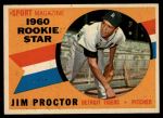1960 Topps #141 Rookies - Jim Proctor Front Thumbnail
