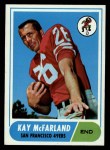 1968 Topps #113 Kay McFarland Front Thumbnail