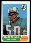 1968 Topps #170 Frank Emanuel Front Thumbnail