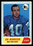 1968 Topps #211 Joe Morrison Front Thumbnail