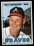 1967 Topps #199 Billy Hitchcock Front Thumbnail