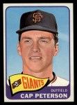 1965 Topps #512 Cap Peterson Front Thumbnail